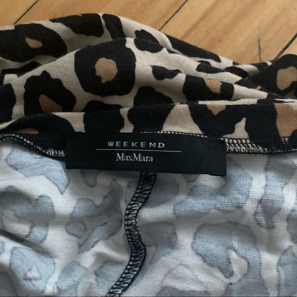 MAXMARA Weekend Max Mara leopard print dress, size medium - Picture 2 of 5